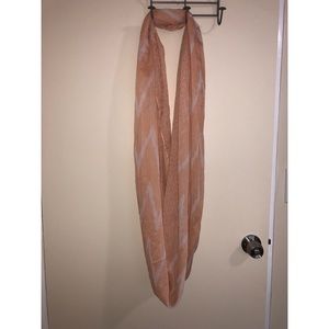 Peach Infinity Scarf
